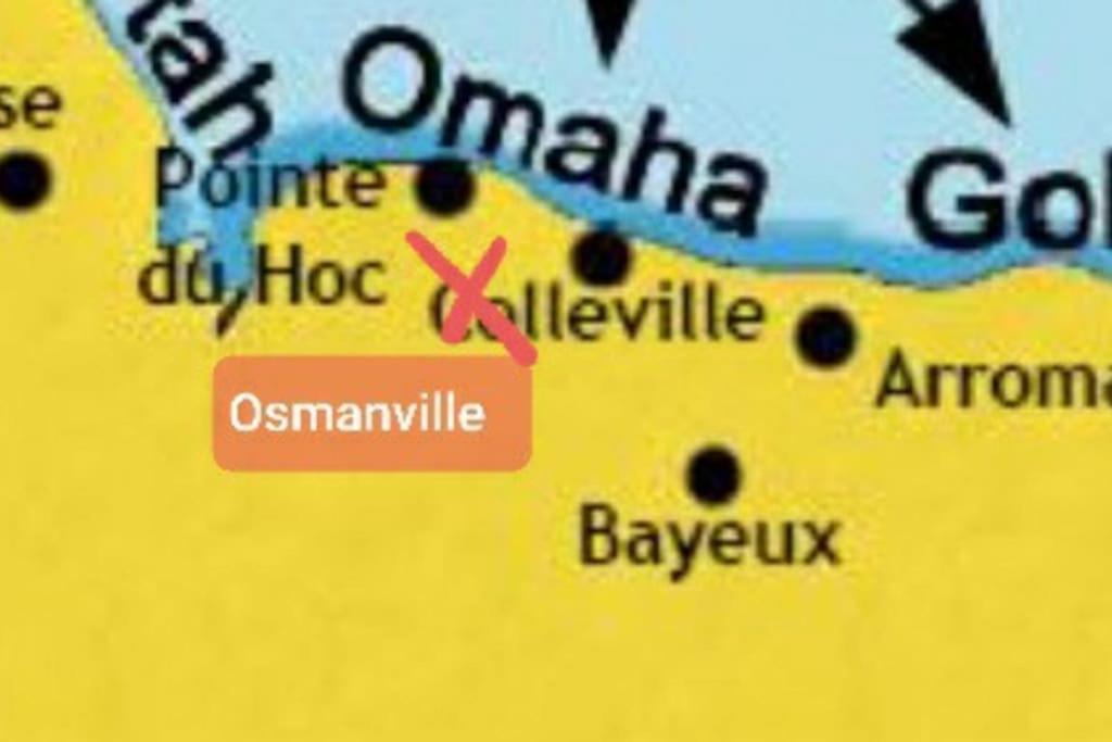 Loft Proche Des Plages Et Sites Du Debarquement Osmanville Bagian luar foto